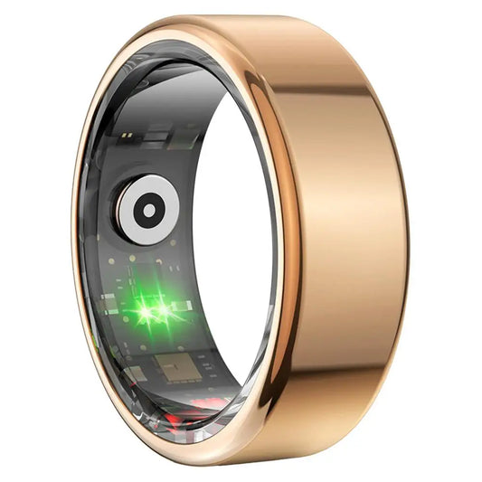 2024 NEW Smart Ring Multifunctional Step Health Tracker Heart Rate Blood Oxygen Monitor Waterproof Men Women Fitness